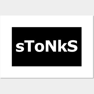 stonks Posters and Art
